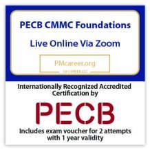 PECB CMMC Foundations  - Live Online – English – 2 Exam Attempts Included - Fast Track Training