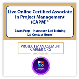 Live Online Certified Associate in Project Management (CAPM)